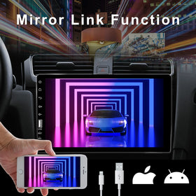 CAMECHO backup camera view shows night vision and IP68 protection for safer parking.