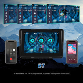 CAMECHO display showing turn-by-turn navigation for easier route following