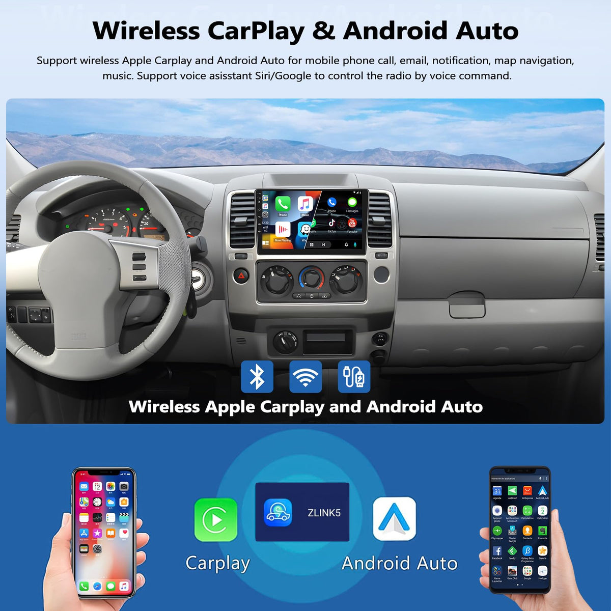 CAMECHO built-in GPS navigation with offline maps keeps you on course