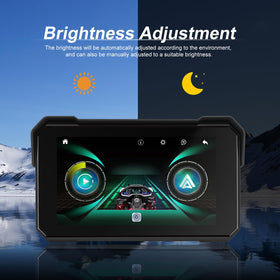 CAMECHO in-use navigation view with map guidance increasing rider confidence