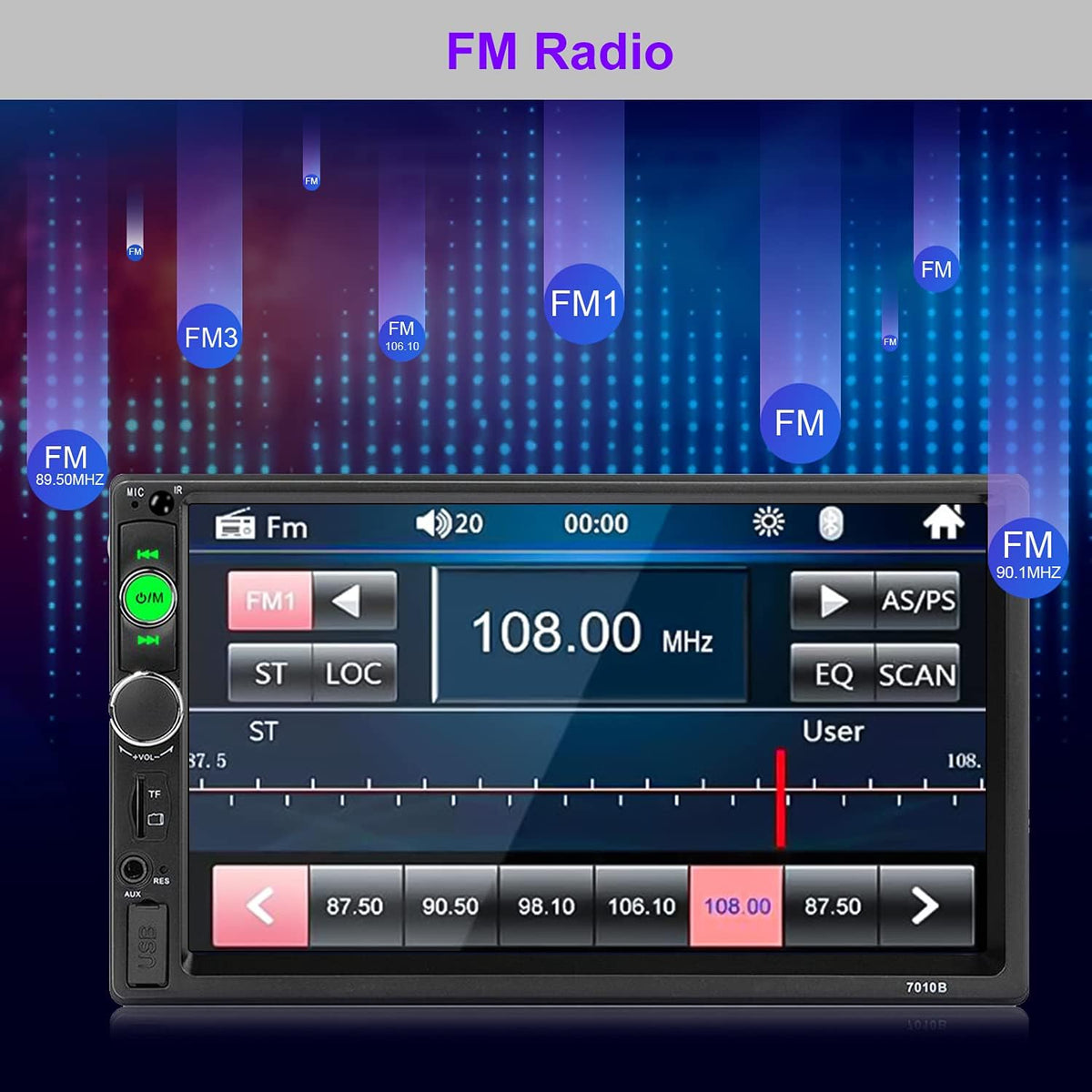CAMECHO installed in dashboard demonstrating real-world fit and style