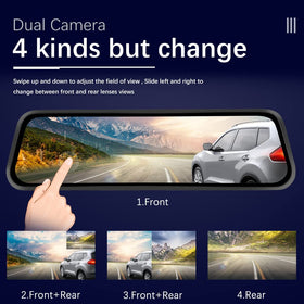 CAMECHO installed on windshield with suction mount for easy secure attachment