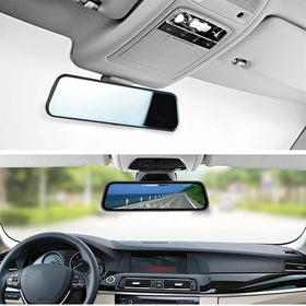 CAMECHO rear camera housing mounted on bumper showing waterproof durability benefit