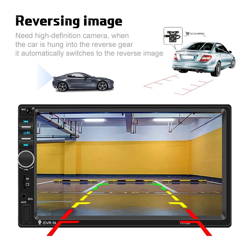 CAMECHO rear camera mounted on a car bumper for safer reversing
