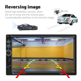 CAMECHO rear camera mounted on a car bumper for safer reversing