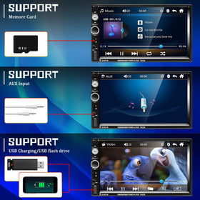CAMECHO remote control and installation frame showing included accessories