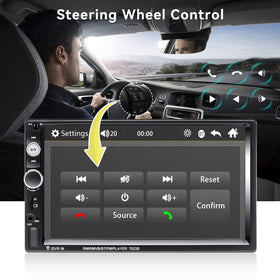 CAMECHO USB and TF ports detail for offline music and video playback