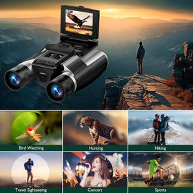 Camonity 2in1 binoculars-camera 1000mAh battery for extended outings
