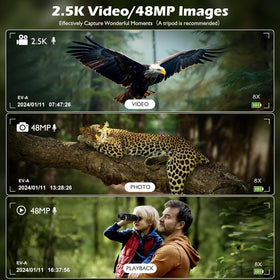 Camonity binoculars are ideal for birdwatching and outdoor exploration