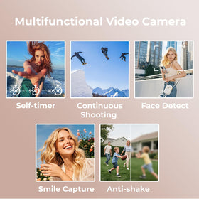 CAMWORLD 32GB SD card included supports immediate shooting