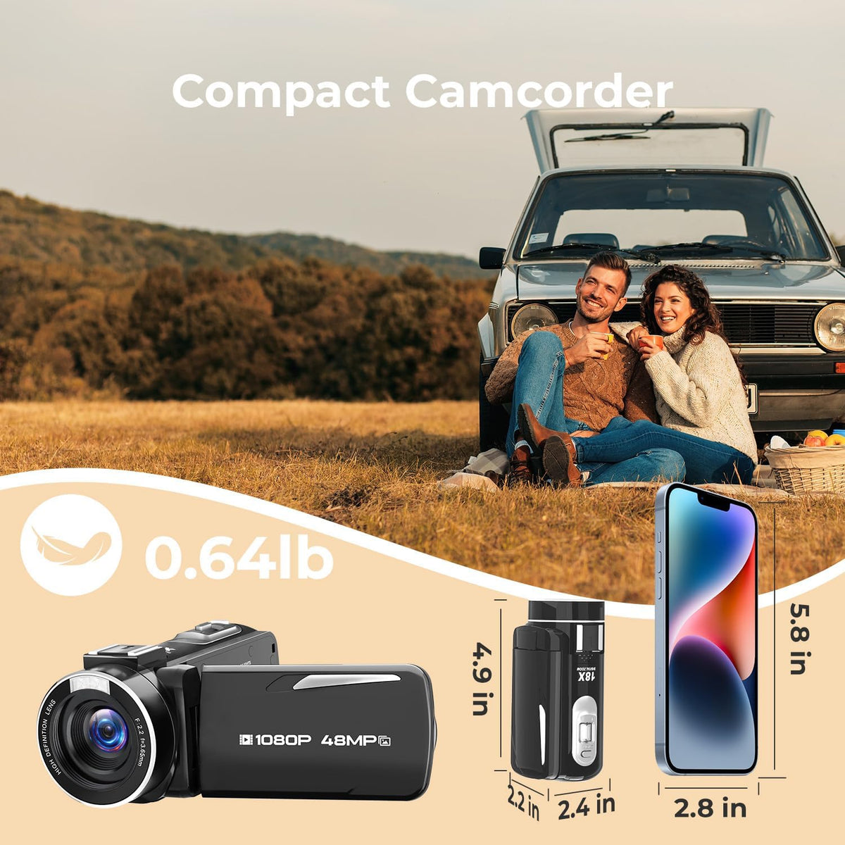 CAMWORLD beginner-friendly camera makes a great gift for kids and teens