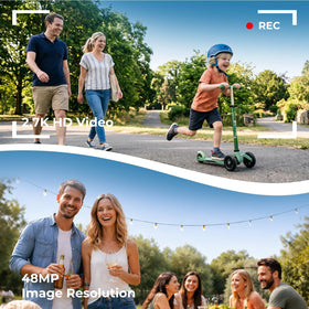 CAMWORLD Camcorder delivers sharp 48MP photos for memories revisited