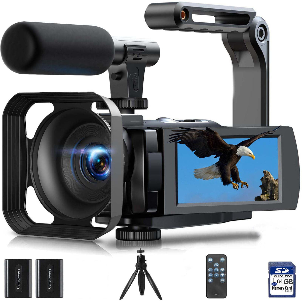 Camworld camcorder 5K video shot with crisp detail for YouTube