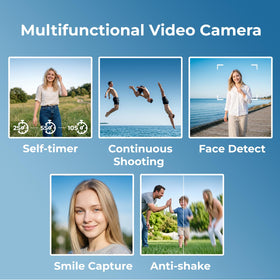 CAMWORLD built-in image stabilization keeps footage smooth during movement
