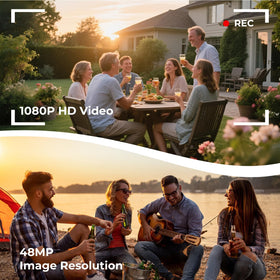 CAMWORLD LED fill light boosts visibility for crisp videos in low light