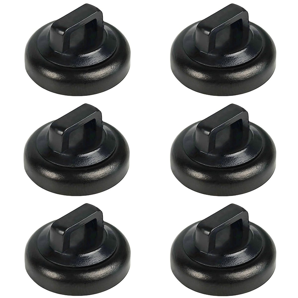 CANAANIN front pack of magnetic zip tie mounts showing quantity and finish for quick setup