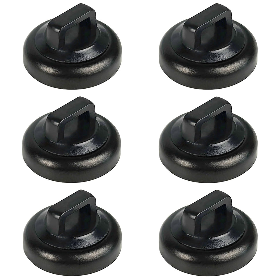 CANAANIN front pack of magnetic zip tie mounts showing quantity and finish for quick setup