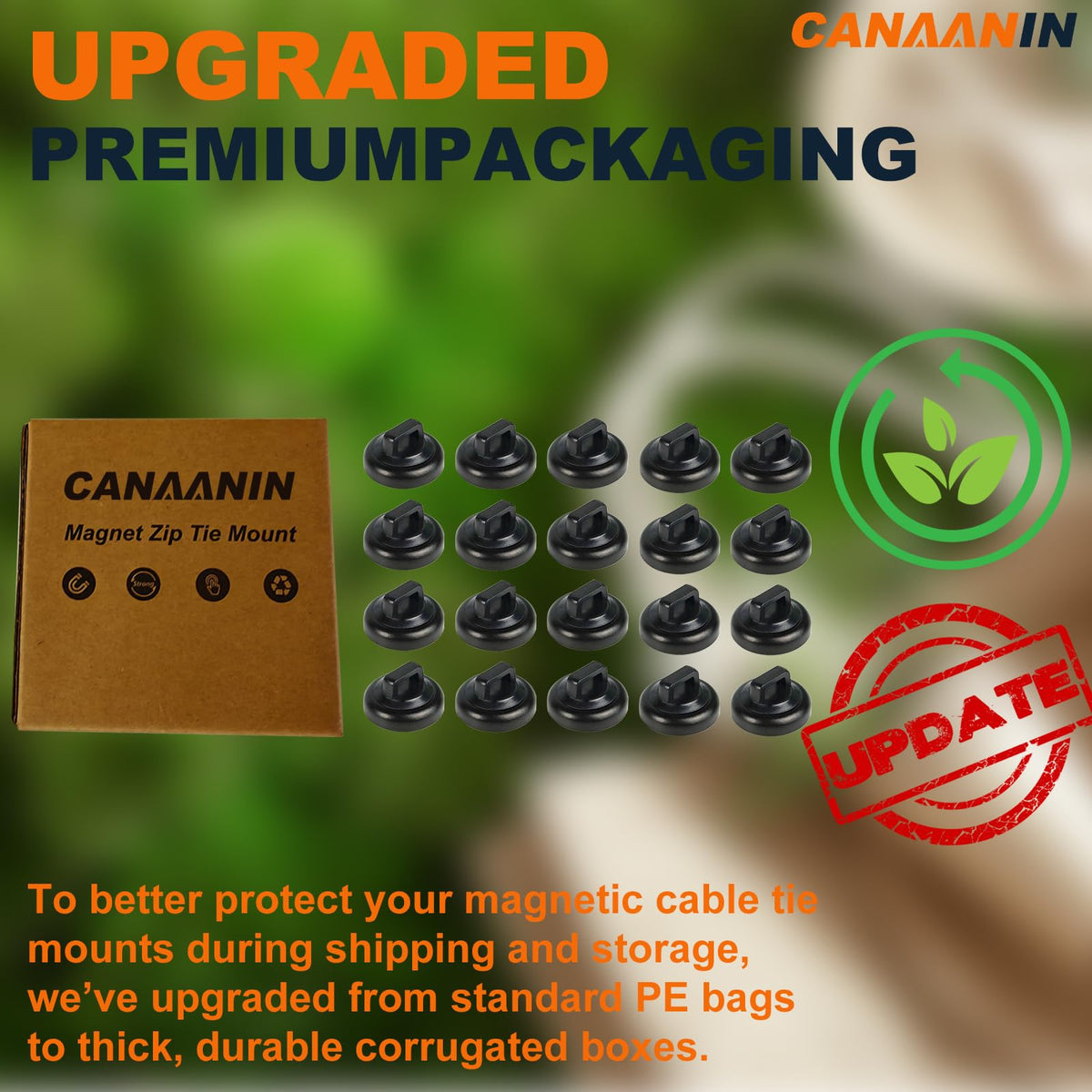 CANAANIN on a workbench showing neat cable management improving workspace order