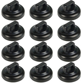CANAANIN magnet zip tie mount base attached to metal surface for cable organization.