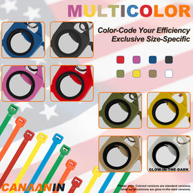 CANAANIN zip tie holder waterproof material for durability