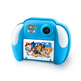Paw Patrol instant camera thermal printing demonstrates ink-free output.