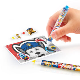Printed Paw Patrol photos ready for wall or locker displays.