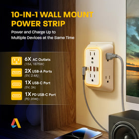 Canamax extender side view showing compact three-sided design for clutter-free space