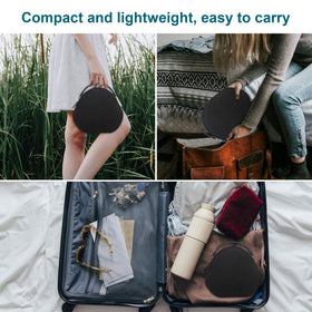 Canboc AirPods Max Case provides extra space for cables and chargers.