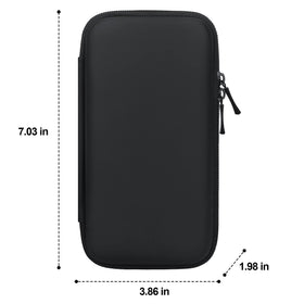 Canboc case inside backpack demonstrating portable size and easy packing