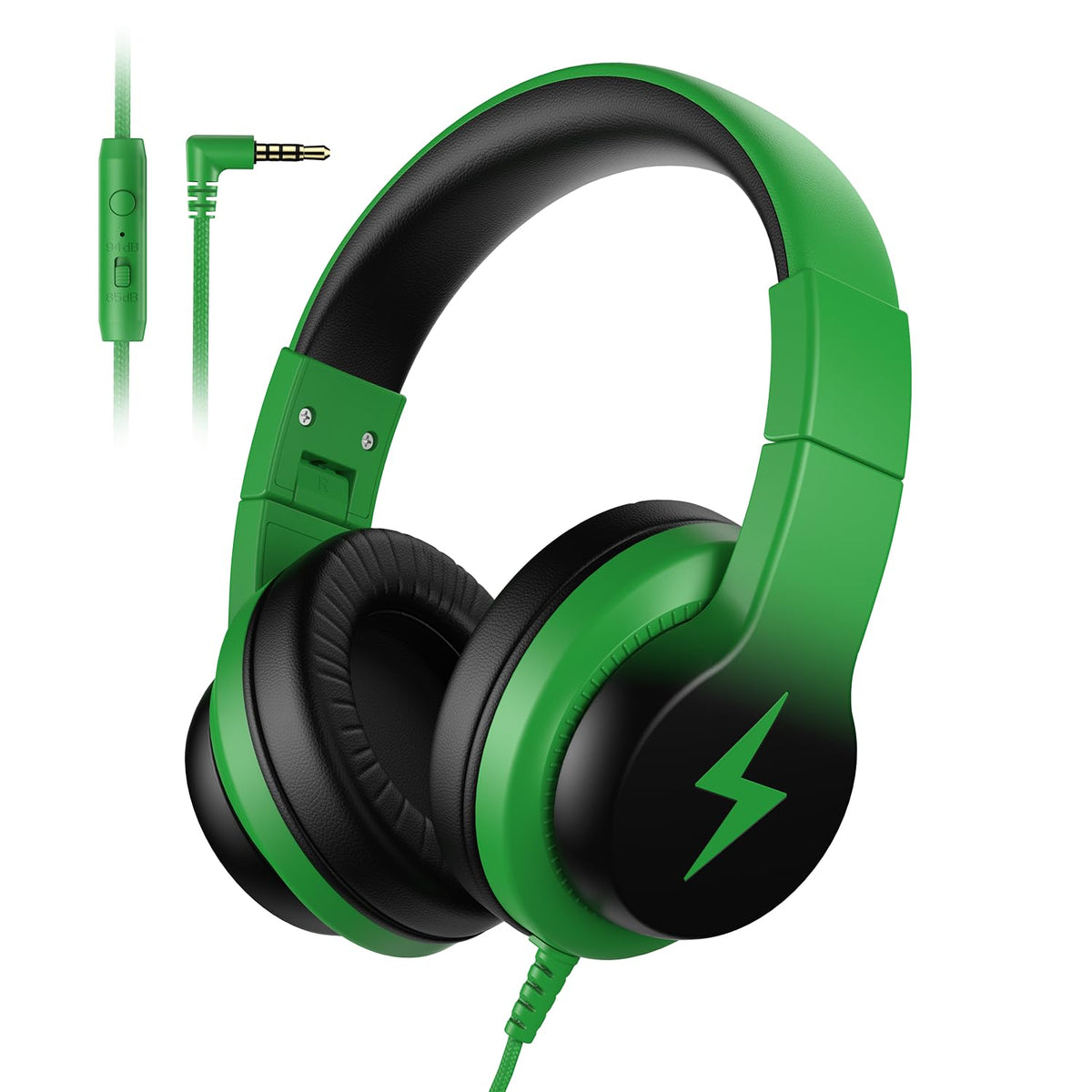 Candy Bila front view showing headset and packaging, highlighting kid-friendly design