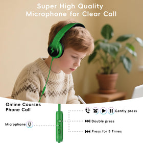 Candy Bila inline remote and microphone detail, enabling easy calls and control