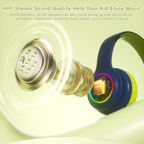 Candy Bila Bluetooth 5.4 headphones with built-in mic for easy calls