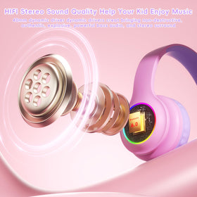 Candy Bila folded-compact headphones, ideal for small bags and travel.