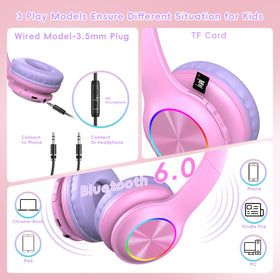 Candy Bila USB-C fast-charging headphones ready for quick top-ups on the go.