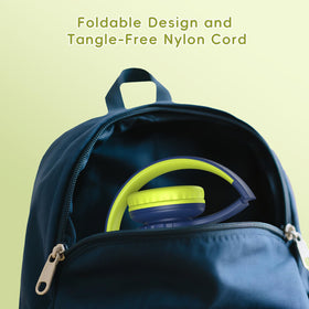Candy Bila foldable lightweight headphones ideal for travel and daily wear