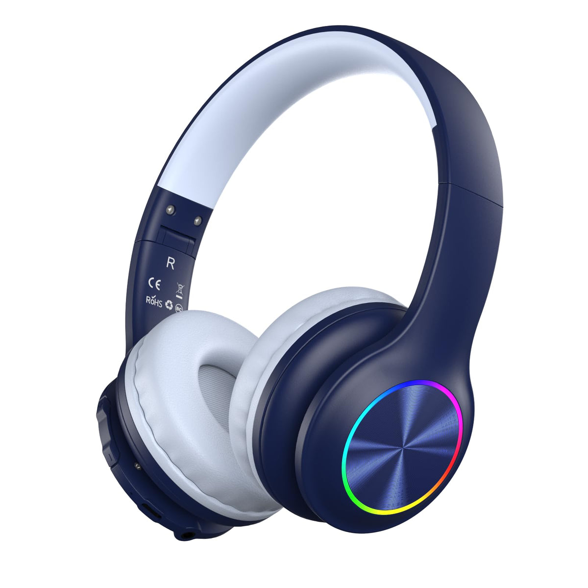 Candy Bila Kids Headphones with LED lights for playful listening moments