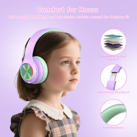 Candy Bila volume-limited design protects young ears during study and play.