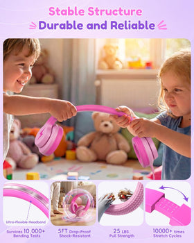 Candy Bila volume limiter at 85dB for safe listening