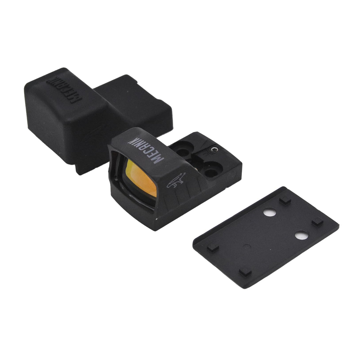 Canik Mecanik MO1 dot display emphasizes 3 MOA red dot for fast target acquisition.