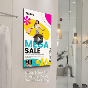 Canlarriz Android-based signage for instant startup and app access.