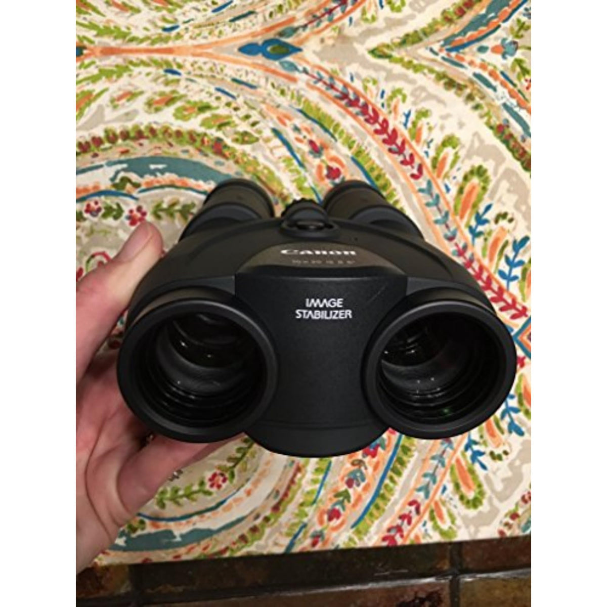Canon 10x30 IS II binoculars minimize glare for wildlife watching and coastal outings.