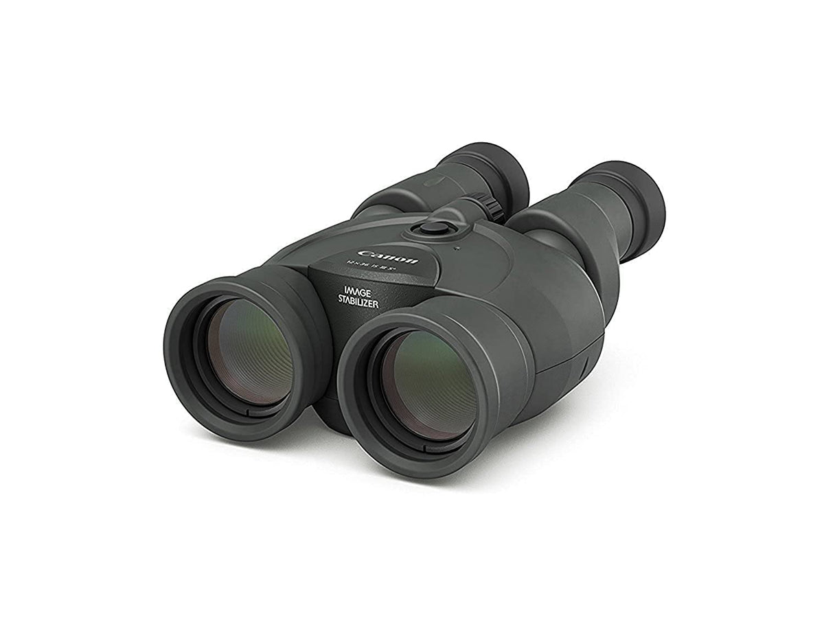 Canon 12x36 IS III binoculars image stabilizer technology for steady viewing in the field