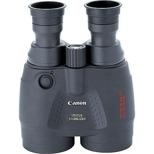 Canon 18x50 battery compartment powers reliable stabilization and long sessions.
