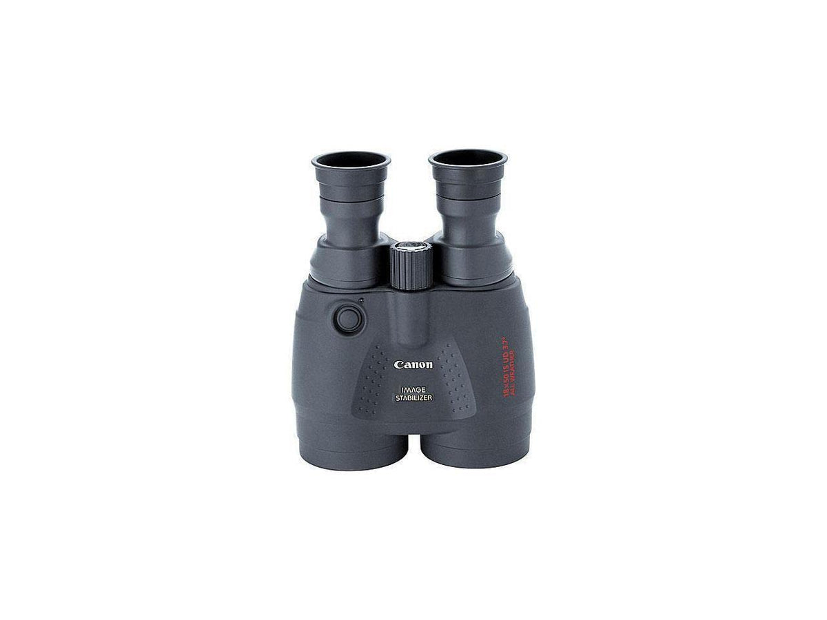Canon 18x50 binoculars neck strap keeps you hands-free on hikes.
