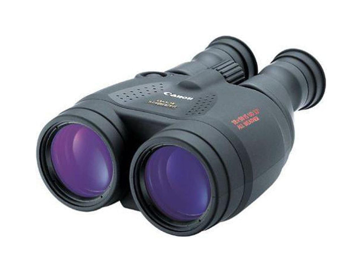 Canon 18x50 wide field provides bright, expansive views.