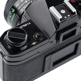 Canon AE-1 TTL metering—accurate readings for varied lighting.