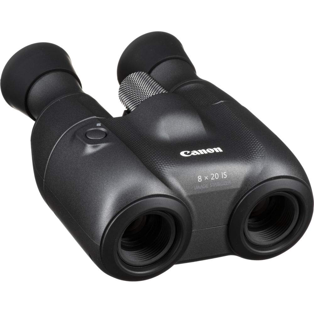 Canon binoculars 10x20 with image stabilization for steady distant viewing.