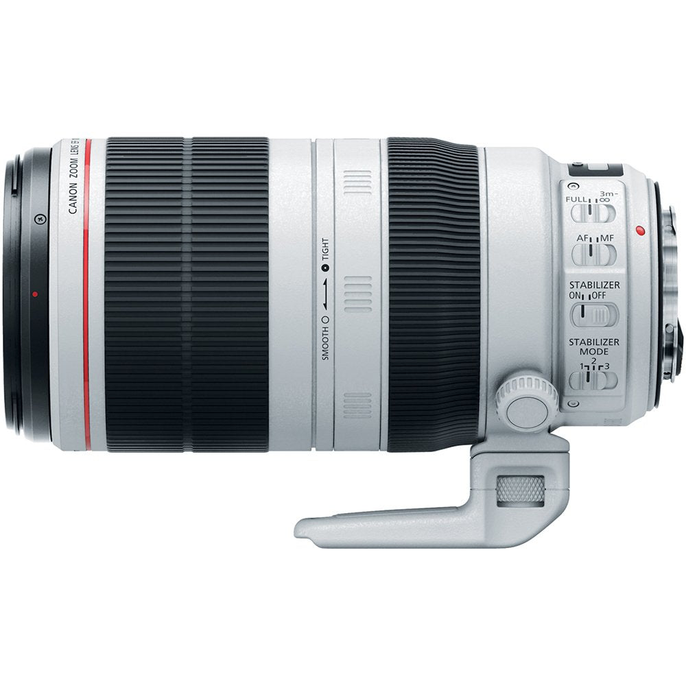Canon EF 100-400mm II zoom ring with adjustable torque for precise framing