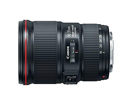 Canon EF 16-35mm f/4L IS USM lens architecture shot with minimal distortion