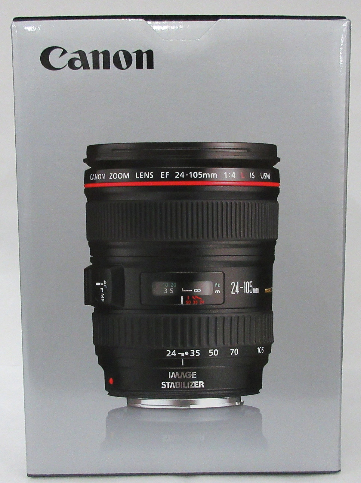Canon EF 24-105mm f/4L IS USM lens side view for everyday photography